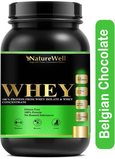 Naturewell Gold Standard 100% Protein Powder - Primary Source Isolate Whey Protein (AS937) Whey Protein
