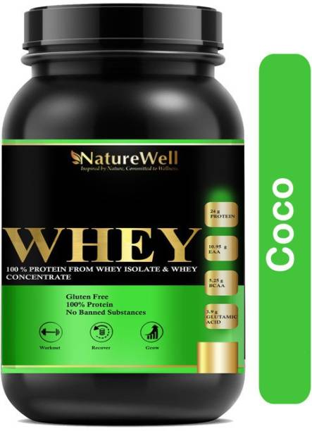 Naturewell Gold Standard 100% Protein Powder - Primary Source Isolate Whey Protein (AS2890) Whey Protein