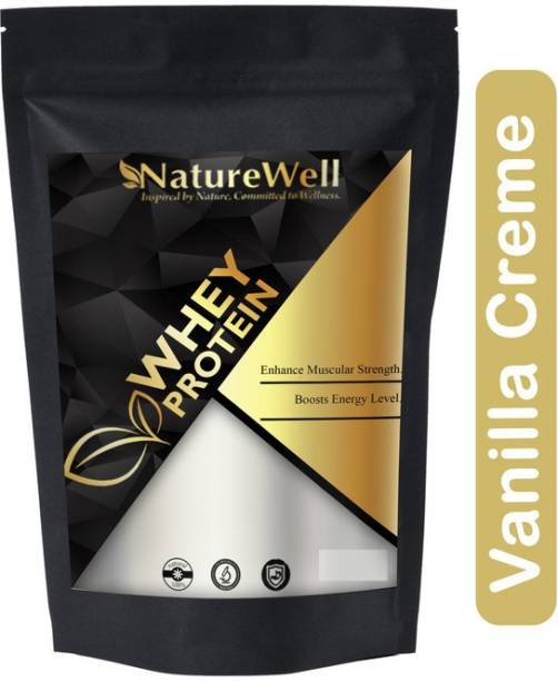 Naturewell Pure Series Whey Protein Concentrate| Raw Whey from USA (AS1869) Whey Protein