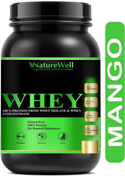 Naturewell Gold Standard 100% Protein Powder - Primary Source Isolate Whey Protein (AS917) Whey Protein