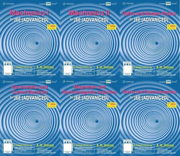 Cengage Mechanics I, Mechanics II, Electrostatics And Current Electricity, Magnetism And Electromagnetic Induction, Optics And Modern Physics, Waves And Thermodynamics For JEE (Advanced) (Physics 6 Books Set) ( For 2022 )