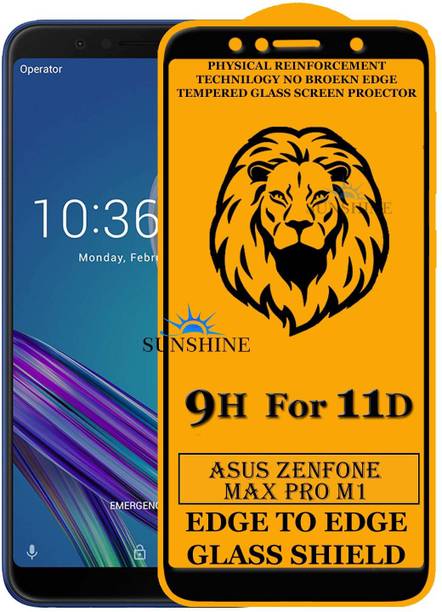 SUNSHINE Tempered Glass Guard for Edge to Edge Tempered...