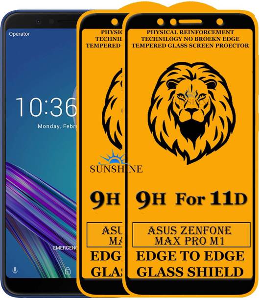 SUNSHINE Tempered Glass Guard for Edge to Edge Tempered...