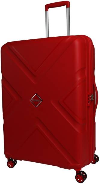 AMERICAN TOURISTER Kross Formula Red Spinner 57 CM Trolley bags Cabin Suitcase - 20 inch