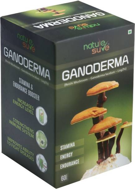 Nature Sure Ganoderma Capsules for Men & Women – 1 Pack (60 Capsules)
