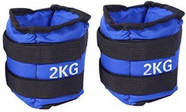 NV Sports ANKLE WEIGHT SET(2KG+2KG=4KG) Blue Ankle & Wrist Weight (4 kg) Blue Ankle Weight