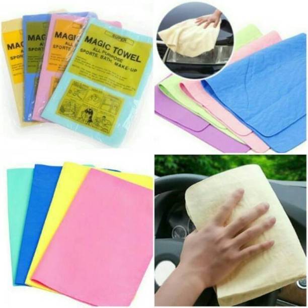 Kapmore Unique Living Magic Towel||Magic Towel Reusable Absorbent Water[30CM*40CM] Scrub Pad