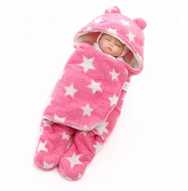 BRANDONN All Season Wearable Hooded Full Body Cover Baby Sleeping Bag For Babies Sleeping Bag