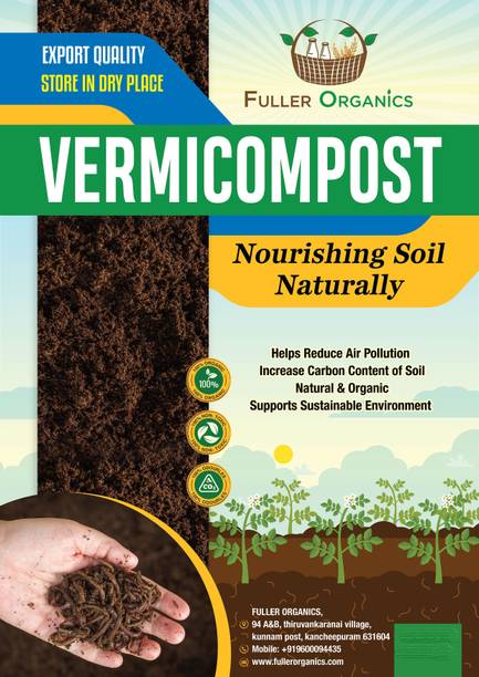 Fuller Organics Vermicompost Manure