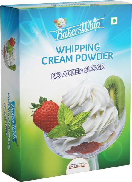 बेकर्सवाइप Whipping Cream Powder - No Added Sugar (Vanilla) आइसिंग