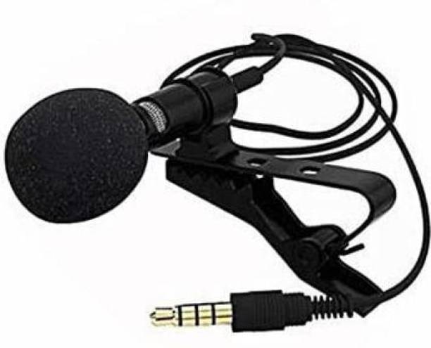 Eduway Caller Audio Microphone 3.5mm Jack Plug Mic Stereo Mini Lapel Wired Collar MIC Microphone