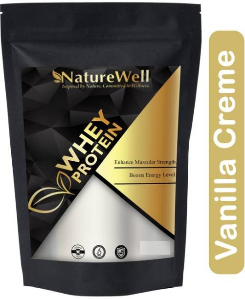 Naturewell Organics Pure Series Whey Protein Concentrate| Raw Whey from USA Premium(AS1869) Whey Protein