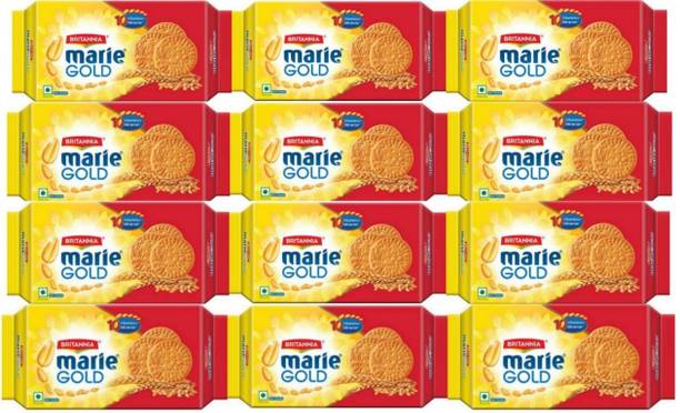 BRITANNIA Marie gold combo pack (996 gm) Plain Biscuit