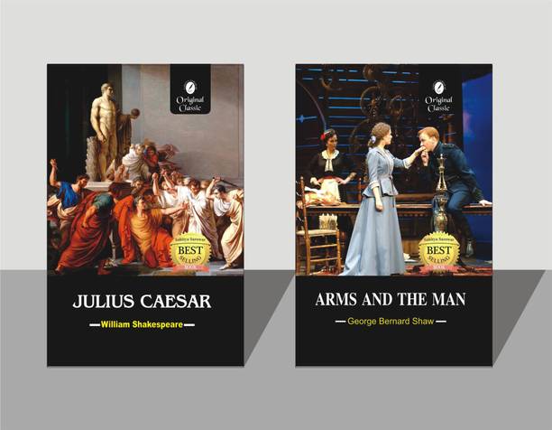 Combo Set Of 2 Books - Arms And The Man By George Bernard Shaw And Julius Caesar By William Shakespeare