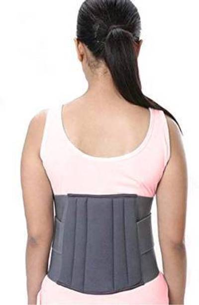 WAFCO L.S belt Unisex Premium For Lower Back Support- UNISEX (GREY) Back / Lumbar Support