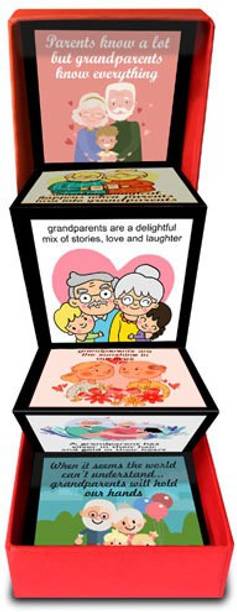 Exciting Lives Grandparents Messages Gift Box