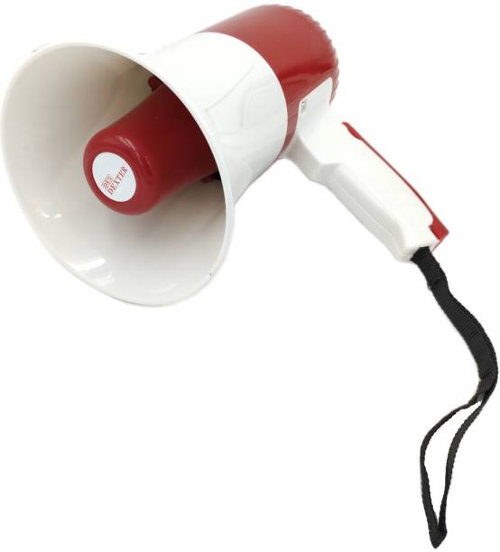 Ekavir 35W Handheld megaphone announcement with Recorder USB for Announcing; Talk, Record, Play, Siren, Music with Battery and Charge Indoor, Outdoor PA System