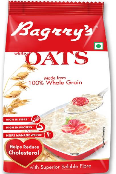 Bagrry's White Oats, 1kg PP Pouch