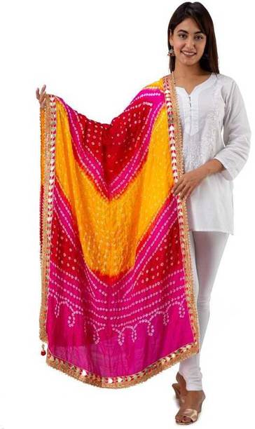 Nama Fashion Art Silk Self Design Women Dupatta