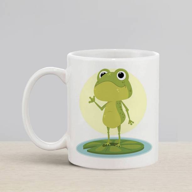 Flipkart SmartBuy Curious Frog Ceramic Coffee Mug