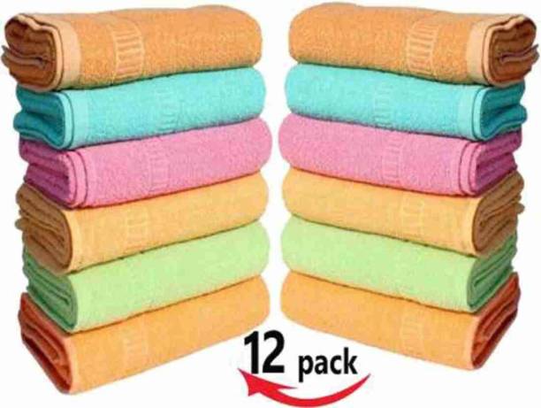 AK Textiles Cotton 400 GSM Hand Towel Set
