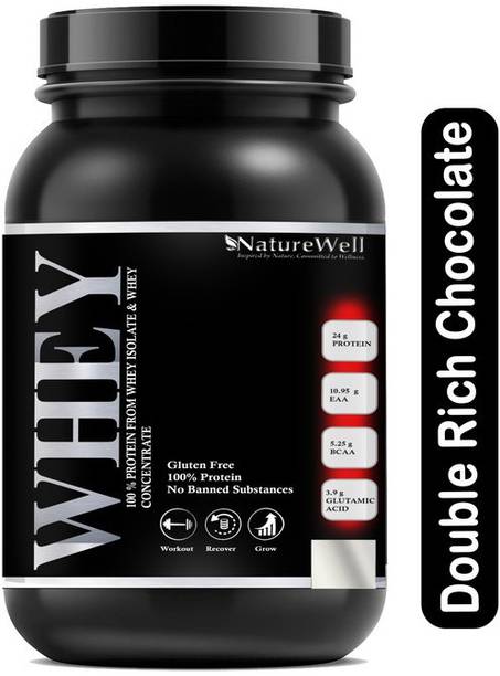 Naturewell Organics Gold Standard 100% Protein Powder Whey Protein Concentrate Advanced(AS1768) Whey Protein