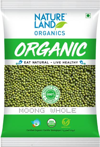 Natureland Organics Moong Dal (Whole)