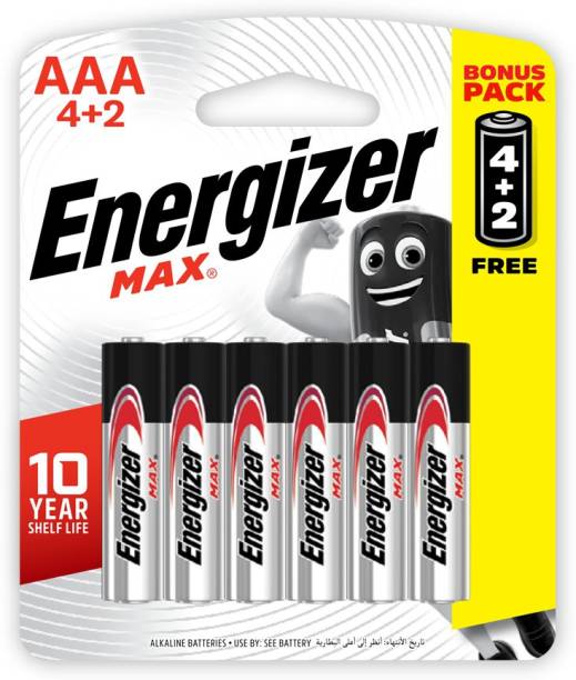 Energizer Primary Alkaline Batteries MAX 3A  Battery