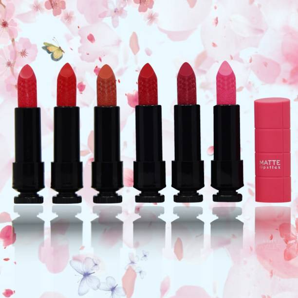 VARS LONDON matte crayon lipstick | matte lipstick | long lasting lipstick | transfer proof lipstick | matte crayon lipstick pack of 6
