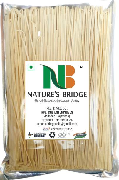 Nature's Bridge Noodles Chowmin Noodles Veg. Hakka Noodles No Preservatives - 400 Gm Instant Noodles Vegetarian