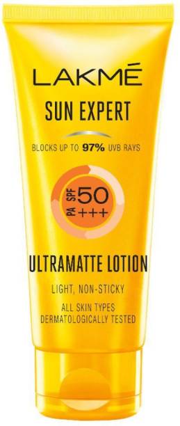 Lakmé Light and Non Sticky Sun Expert Ultra Matte Lotion - SPF 50 PA+++