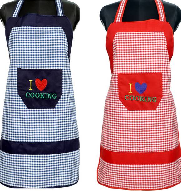 JMI Cotton, Polyester Chef's Apron - Free Size