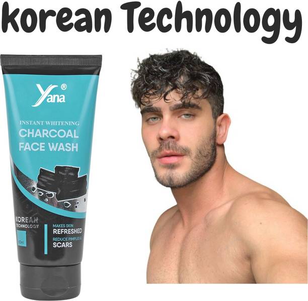 Yana MEN BEST CHARCOAL FACE WASH FOR ACNE Face Wash