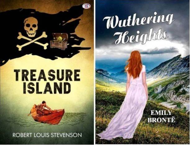 Treasure Island + Wuthering Heights (Combo Of 2 Books)