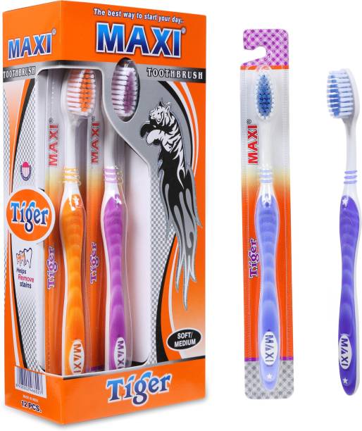 Maxi Tiger Soft Toothbrush