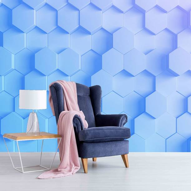 Guru Production 243 cm x 40 cm Waterproof Decorative Vinyl Wallpaper