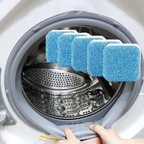 Royalmint Anti-Bacterial Washing Machine Tank Deep Cleaner Effervescent Tablet for All Company Front & Top Load Machine,Descaling Powder Tablet Perfectly Cleaning Tub & Drum Stain Remover Washer Dishwashing Detergent Detergent Powder 50 ml