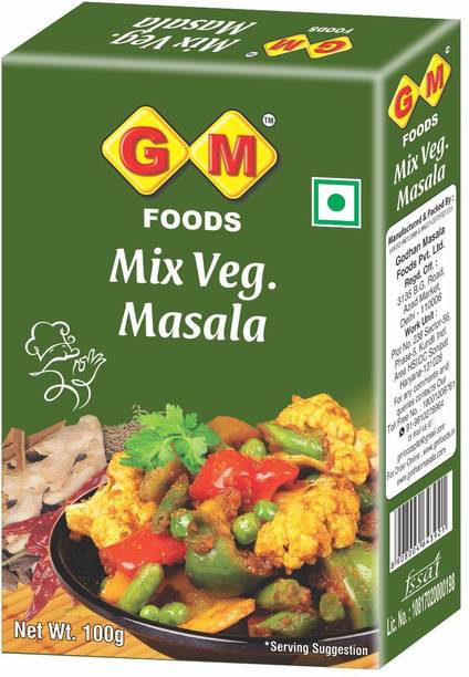 GM FOODS Mix Veg Masala 100g