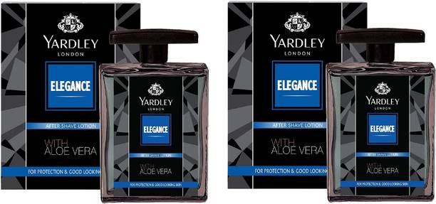 YARDLEY LONDON ELEGANCE LOTION WITH ALOE VERA 100ML 2 PC W2W