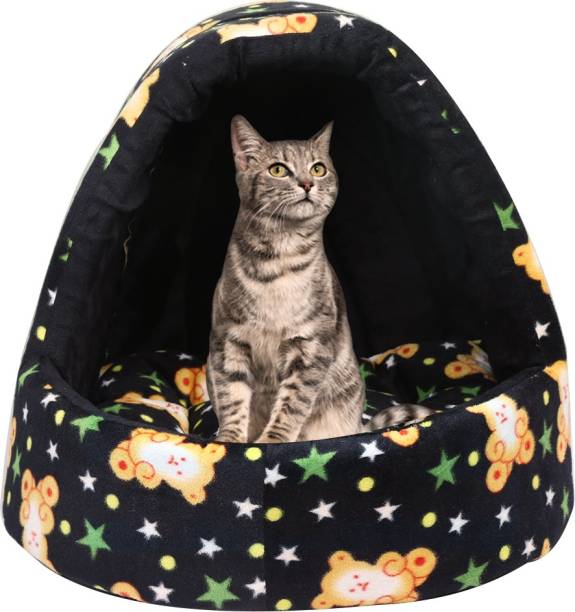 Dogerman Soft Velvet Cave House For Cats Little Dogs & Pets S Pet Bed