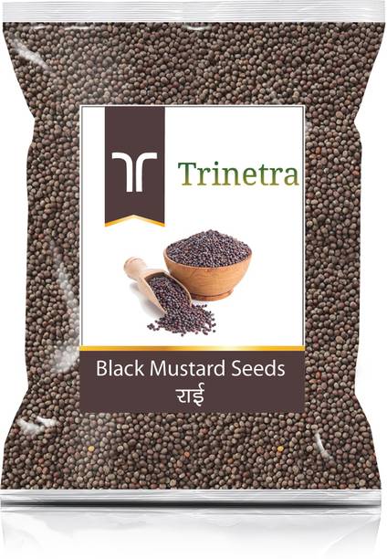 Trinetra Best Quality Black Mustard Seed/Rai 500g