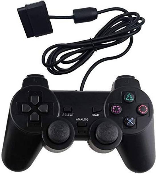 TMG Ps-2 Wired Dualshock Remote Controller For Playstation-2 Generic (Black)  Gaming Accessory Kit