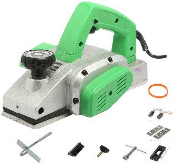 Mass Pro High Quality Electric Wood Planer 650W / 14000RPM / Blade 82mm Machine of Carpentry High Power Multi functional Electric Planer Professional Woodworking Machine With Attachments Alpha Corded Planer
