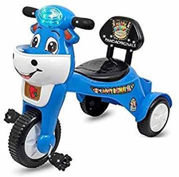 JoyRide Trike Happy Birthday Ride-On with Music & Light JRhbd Tricycle