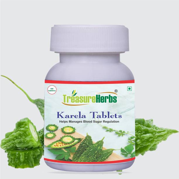 TreasureHerbs Karela Tablets Pack of 1