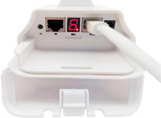 HANUTECH 300 Mbps CCTV Wireless Access Point Outdoor P2P Device CPE High Speed Wireless Point to Point Data Transmission, 24v Poe Power Adapter, Dual Band 23dbi Wireless Access Upto 2KM Access Point