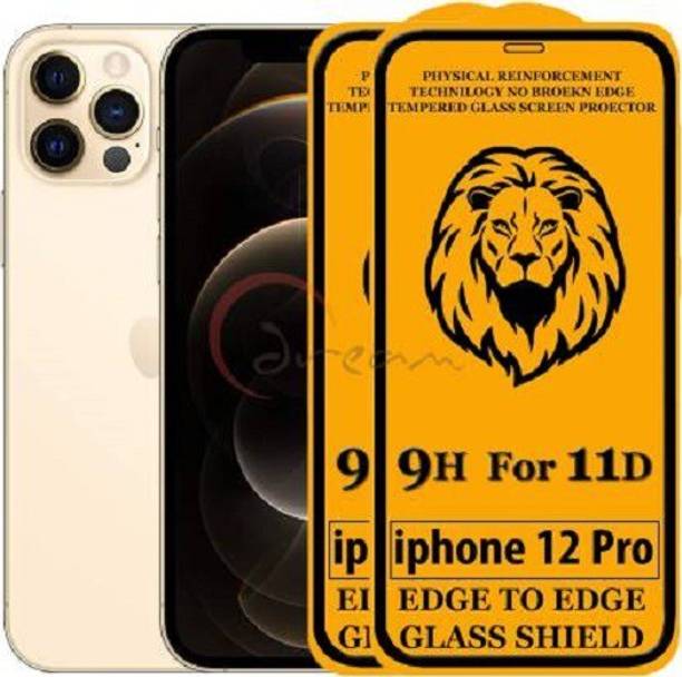 crixus Edge To Edge Tempered Glass for Apple iPhone 12 Pro