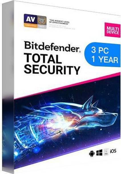 bitdefender Total Security 3 User 1 Year
