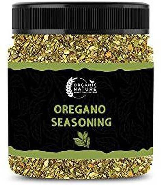 ORGANIC NATURE Oregano Seasoning for Pizza and Pasta 125 Gram (Jar Pack)