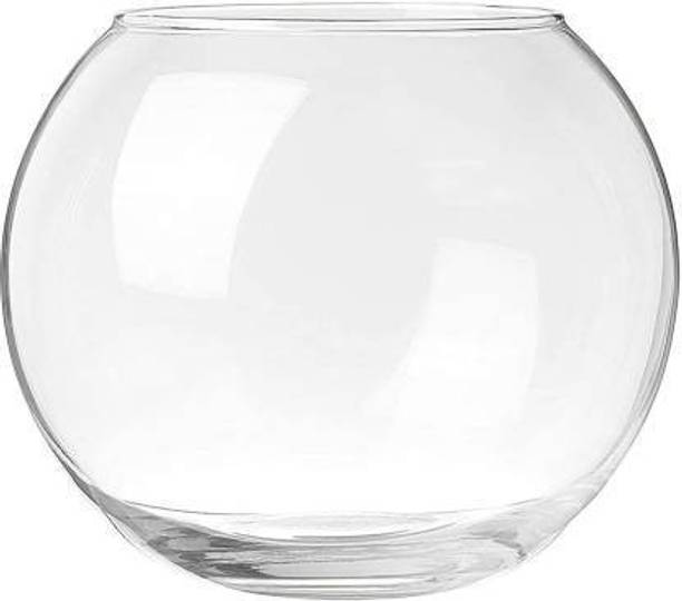 BILAL ANSARI Aqua_09 presenting cute & glossy looking glass fish aquarium (pack of 1, 8 inch) Round Ends Aquarium Tank